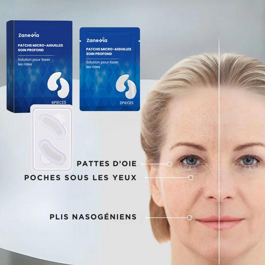 6 Patchs yeux micro-infusion – Anti-cernes & poches
